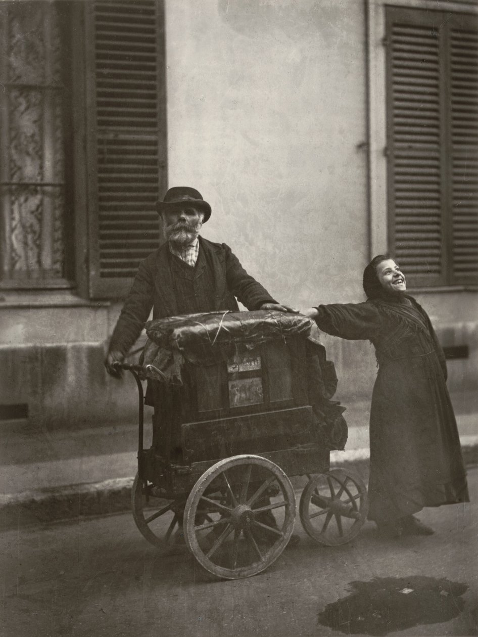 Street Musicians by Eugène Atget
