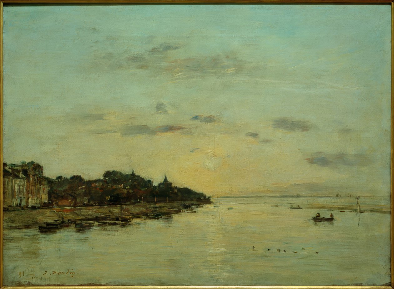 Mouth of the Somme by Eugene Louis Boudin