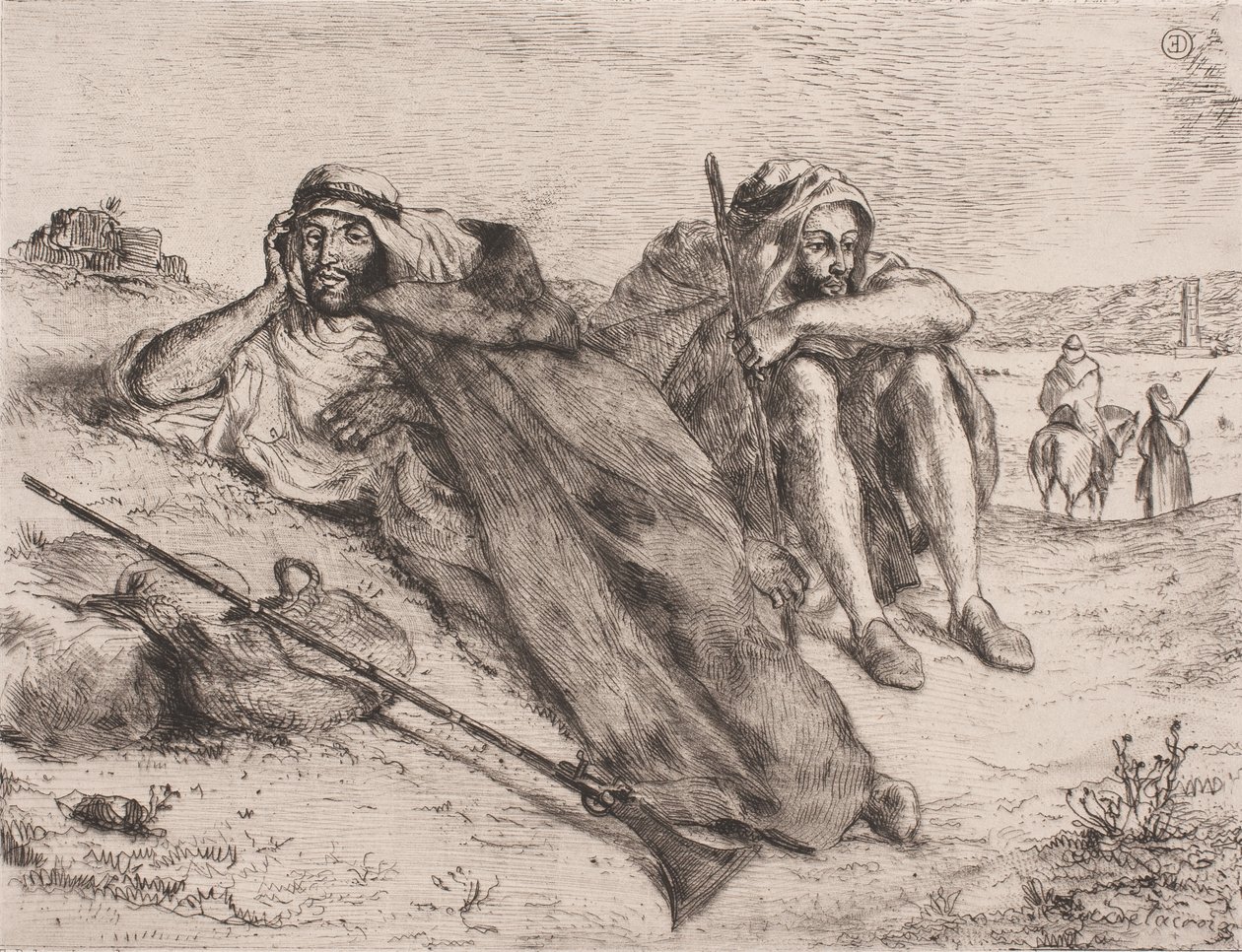 Arabs from Oran by Eugène Delacroix