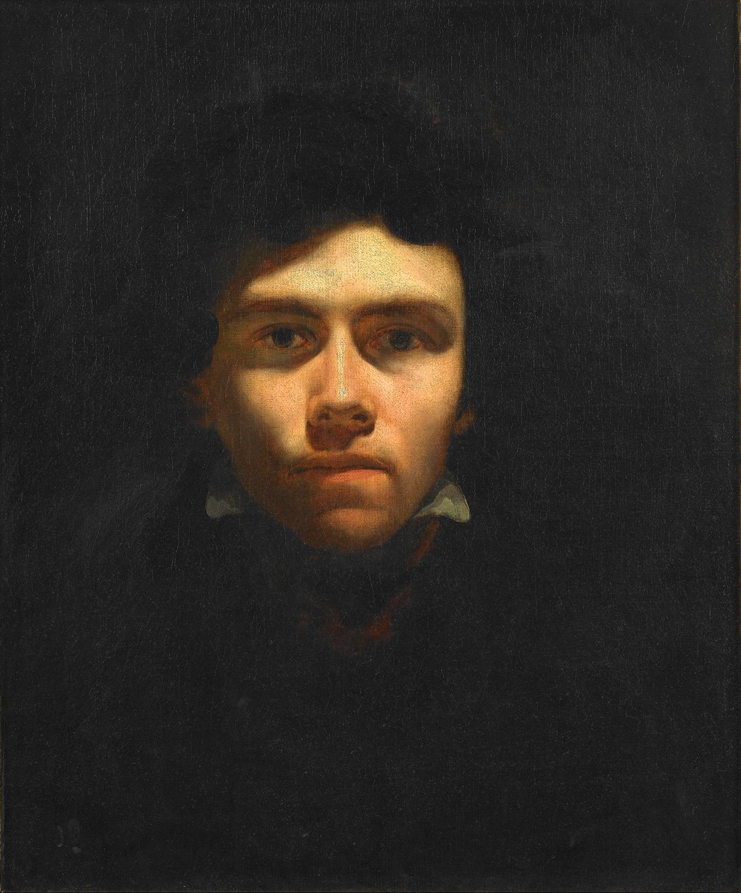 Self-Portrait, ca. 1816 by Eugène Delacroix