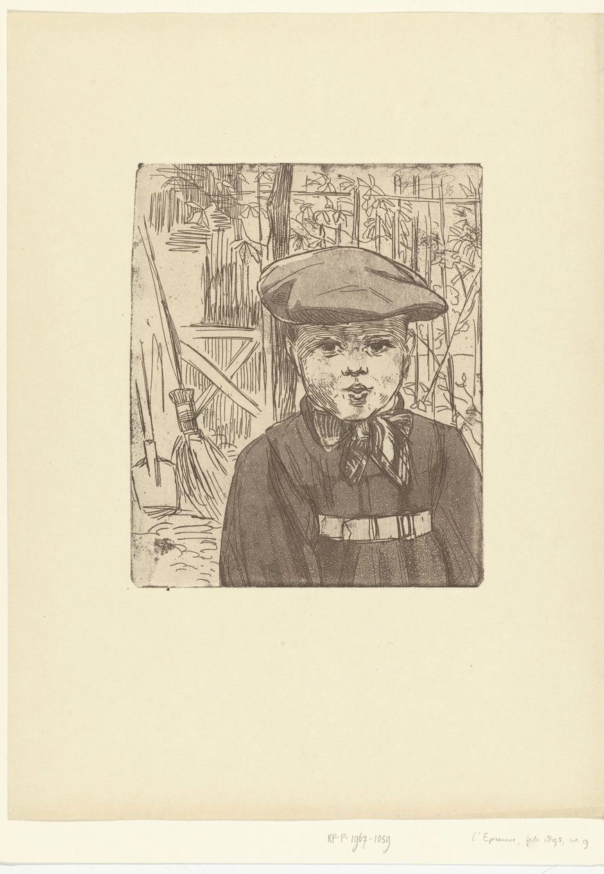 Boy with Cap (series title: L