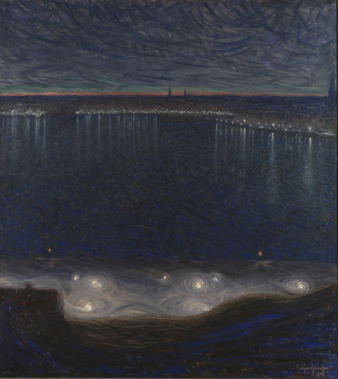 Riddarfjärden, Stockholm by Eugène Jansson