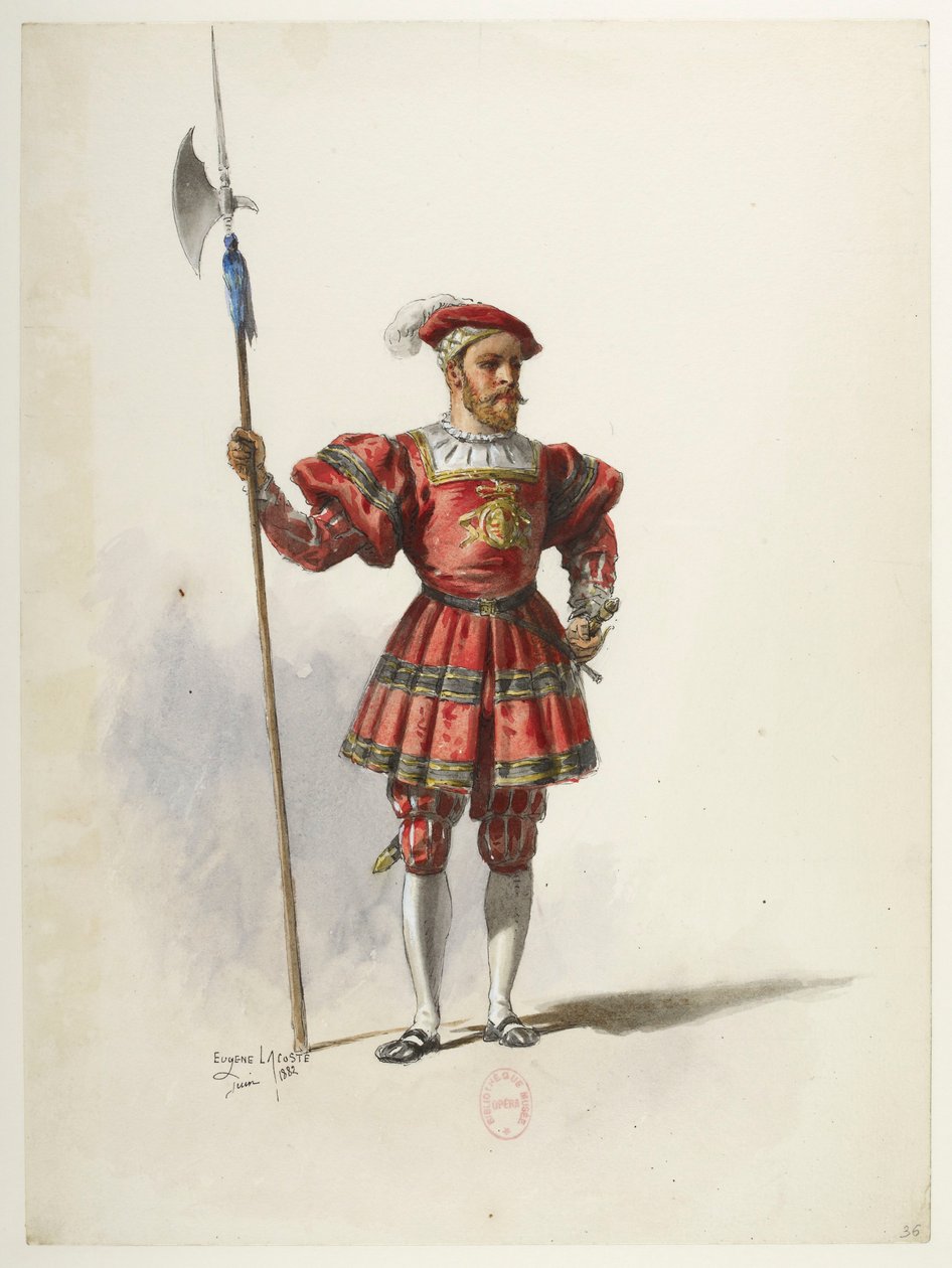 Costume by Eugene Lacoste