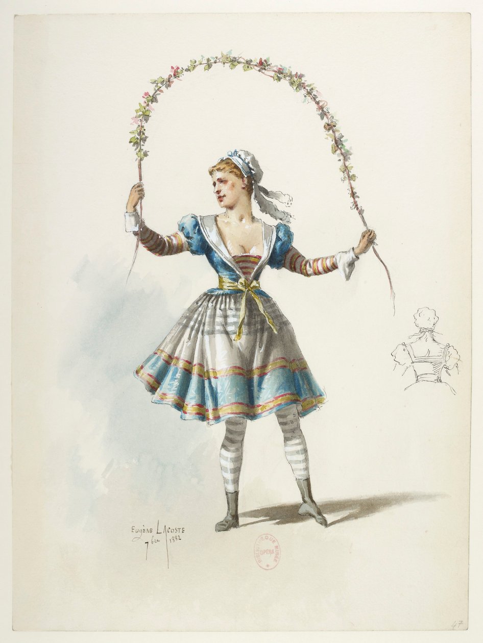 Costume by Eugene Lacoste