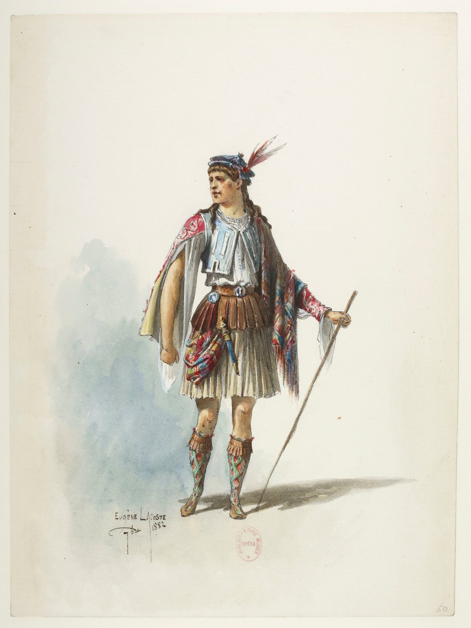 Costume by Eugene Lacoste