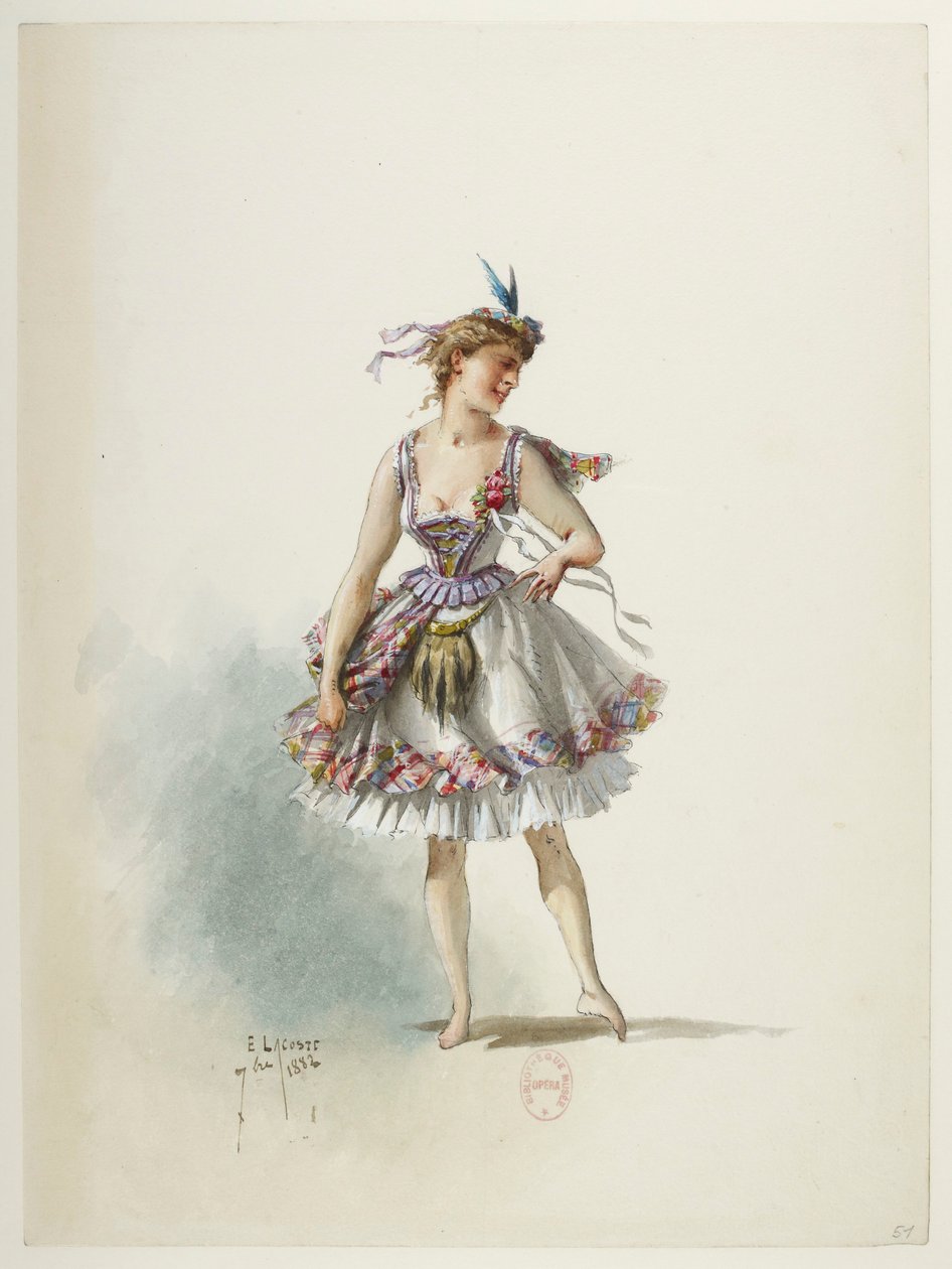 Costume by Eugene Lacoste