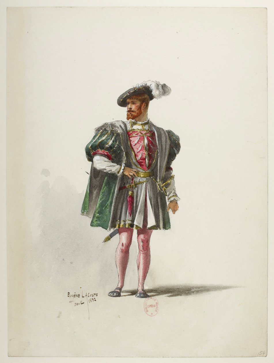 Costume by Eugene Lacoste