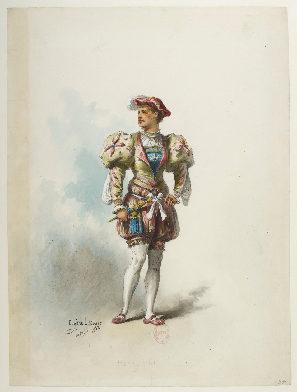 Costume by Eugene Lacoste