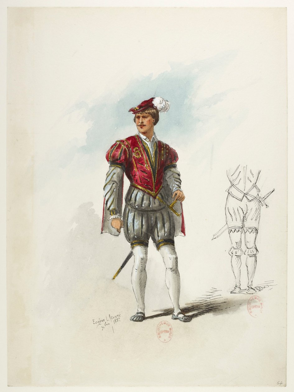 Costume by Eugene Lacoste