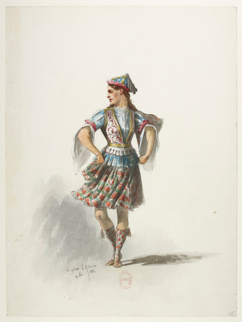 Costume by Eugene Lacoste