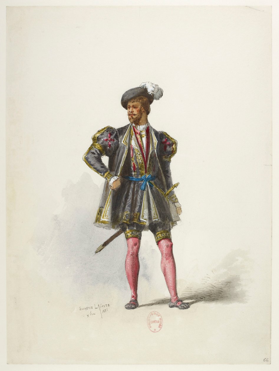 Costume by Eugene Lacoste