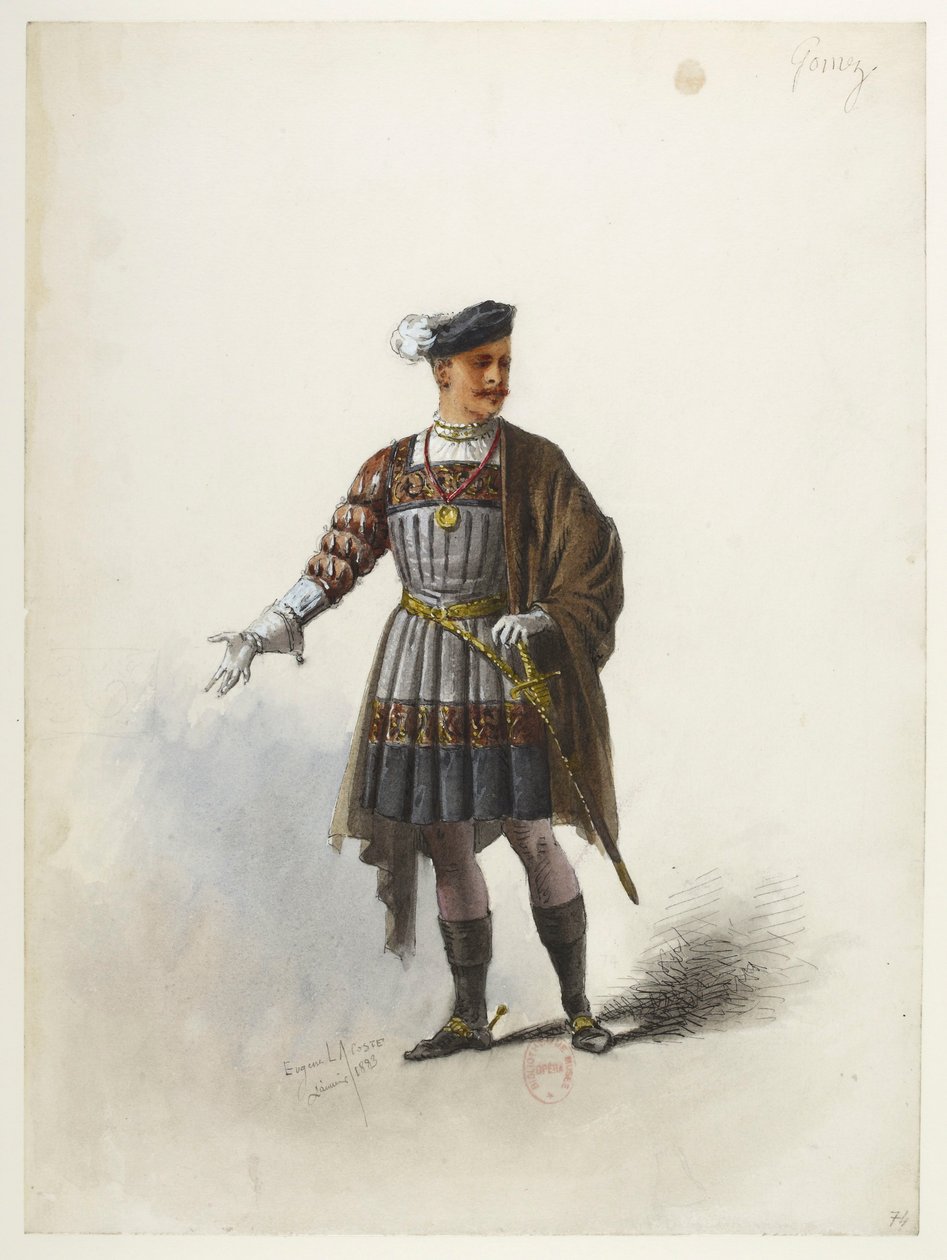 Don Gomez de Feria by Eugene Lacoste