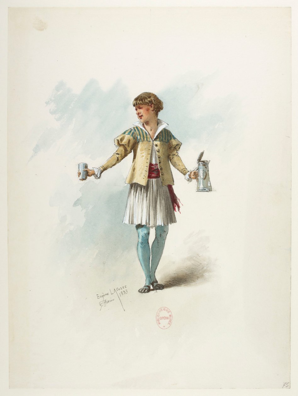Costume by Eugene Lacoste