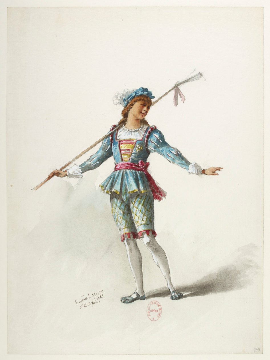 Costume by Eugene Lacoste