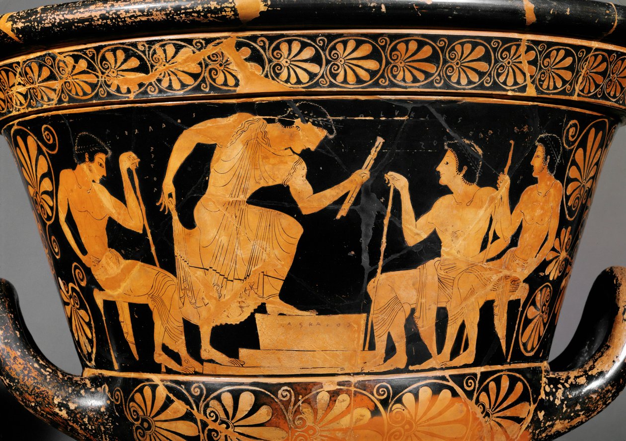 Red-Figured Attic Crater, Called Crater of Antaios by Euphronios