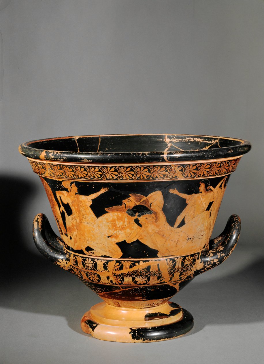 Red-Figured Attic Crater, Called Crater of Antaios by Euphronios