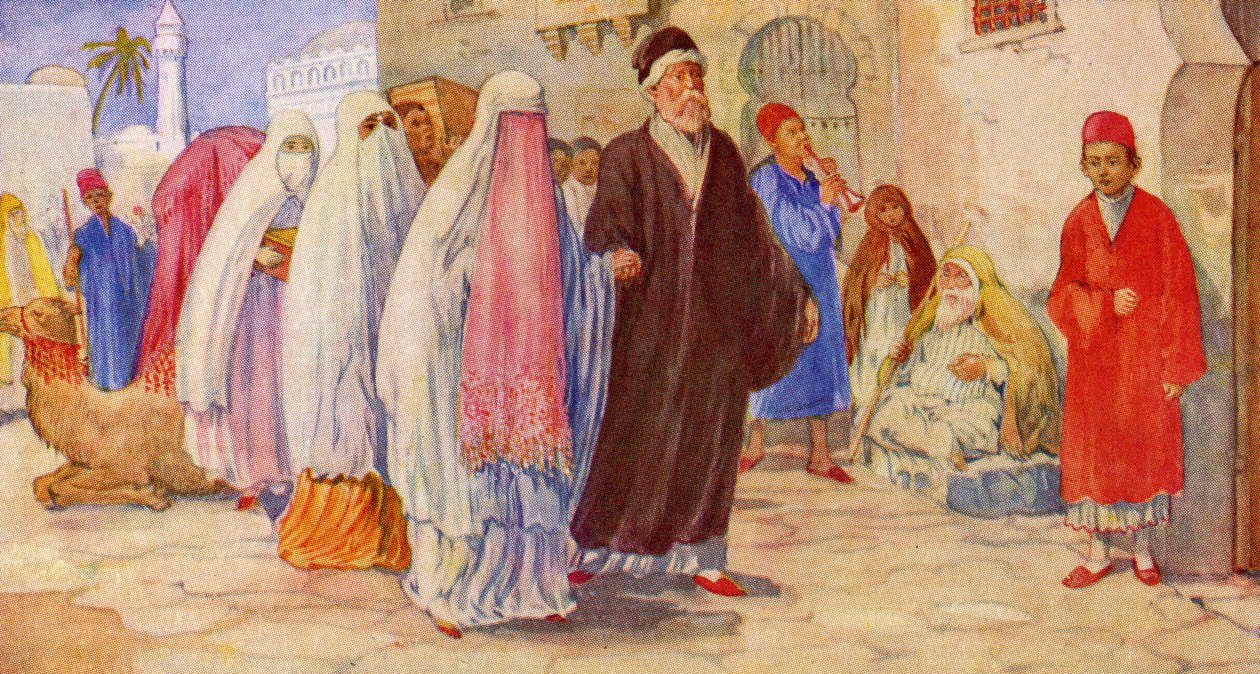 A Muslim Wedding, 1941 by European School