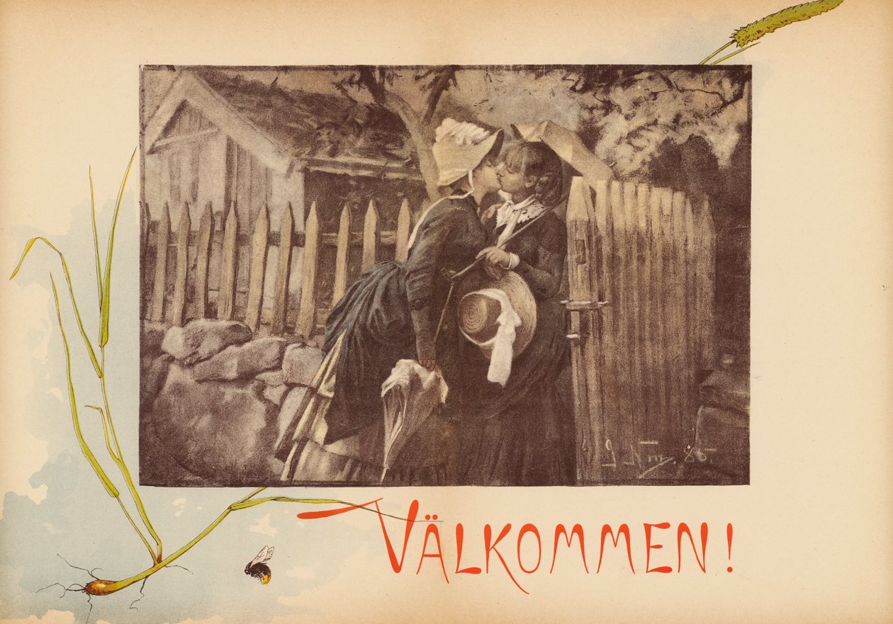 A Welcome Kiss by European School