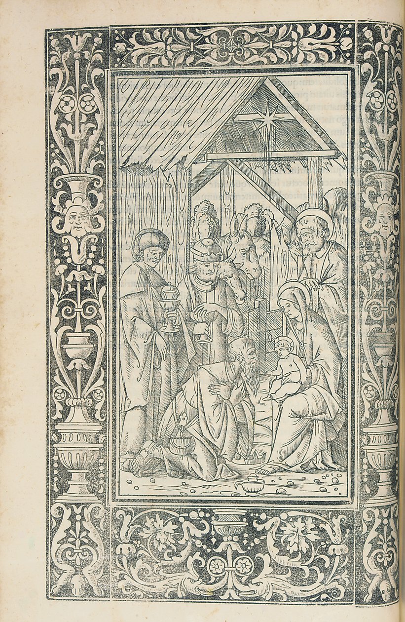Illustration from the Decachordum Christianum by Marcus Vigerius, Fano by European School