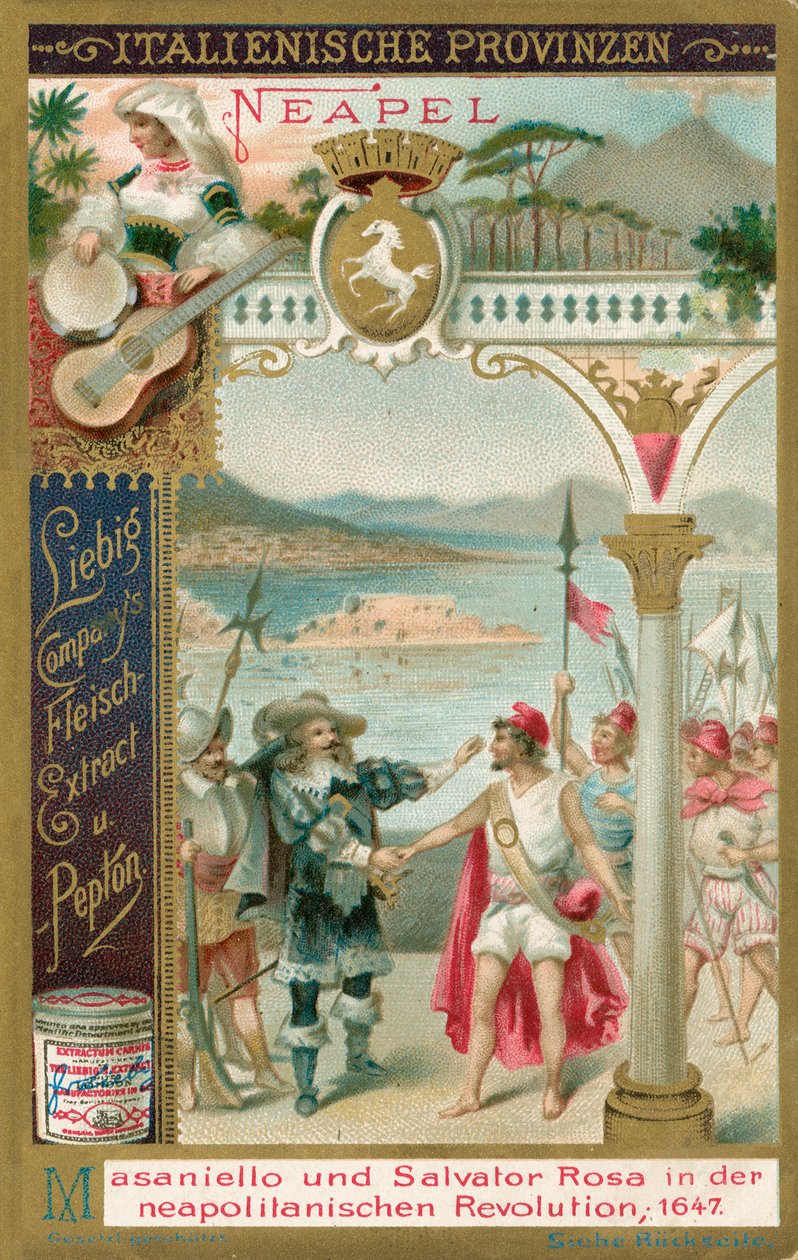 Italian Provinces, Liebig Card, Early 20th Century by European School