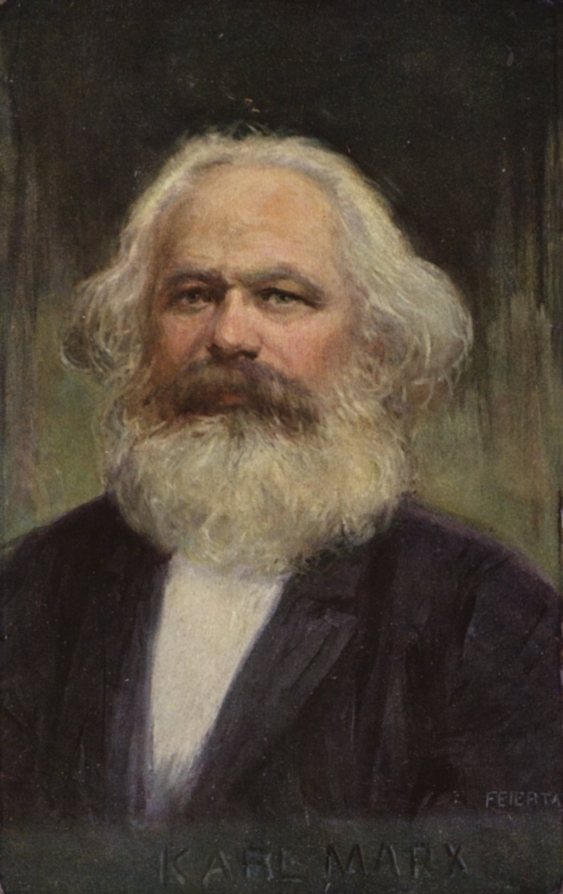Karl Marx (1818-1883), German Philosopher, Economist, Historian and Political Theorist by European School