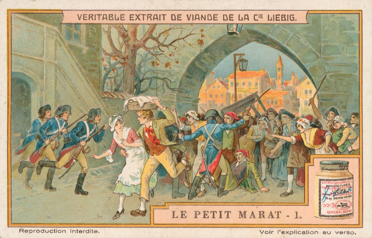 Le Petit Marat, Liebig Card, Early 20th Century by European School