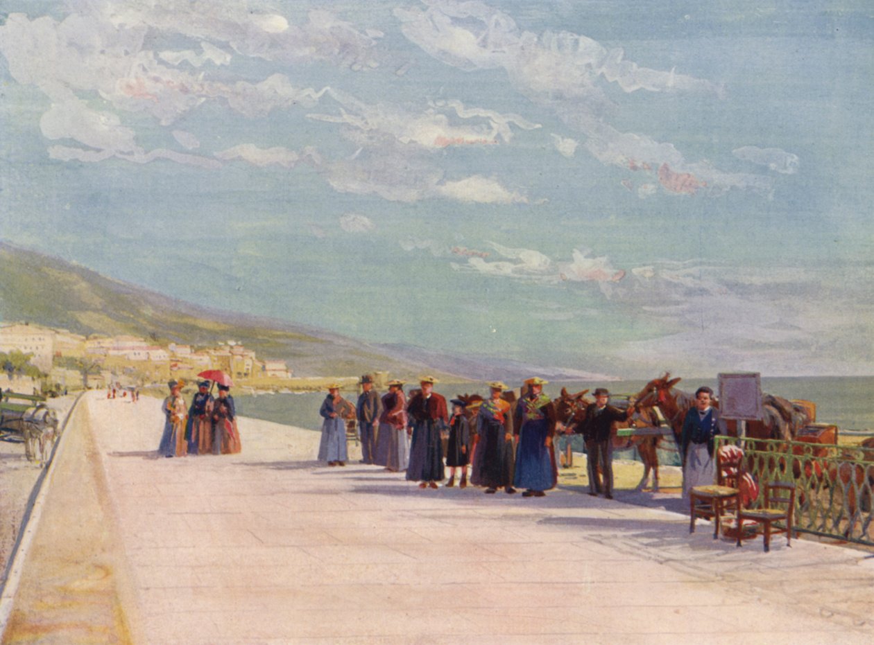 Menton, Donkey Square by European School