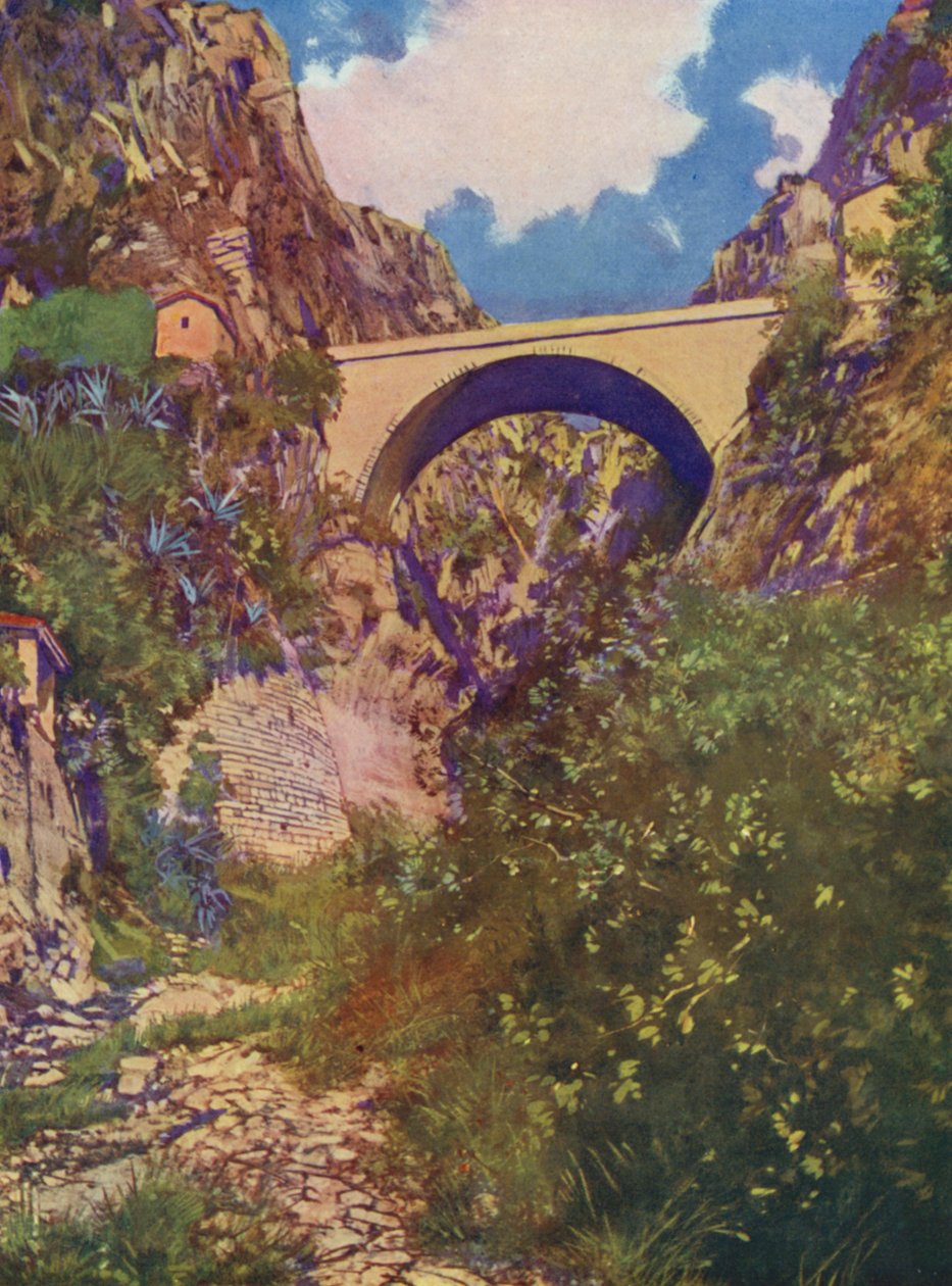 Menton, St. Louis Bridge by European School