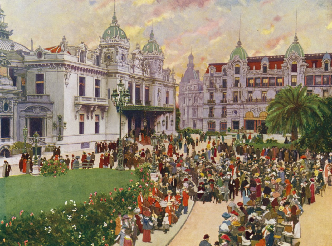 Monte-Carlo, Aperitif Hour at the Casino Square by European School