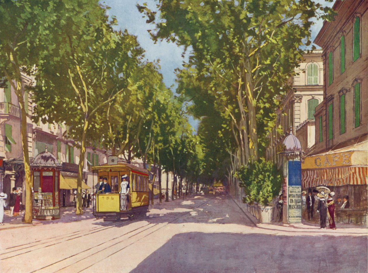 Nice, Avenue de la Gare by European School