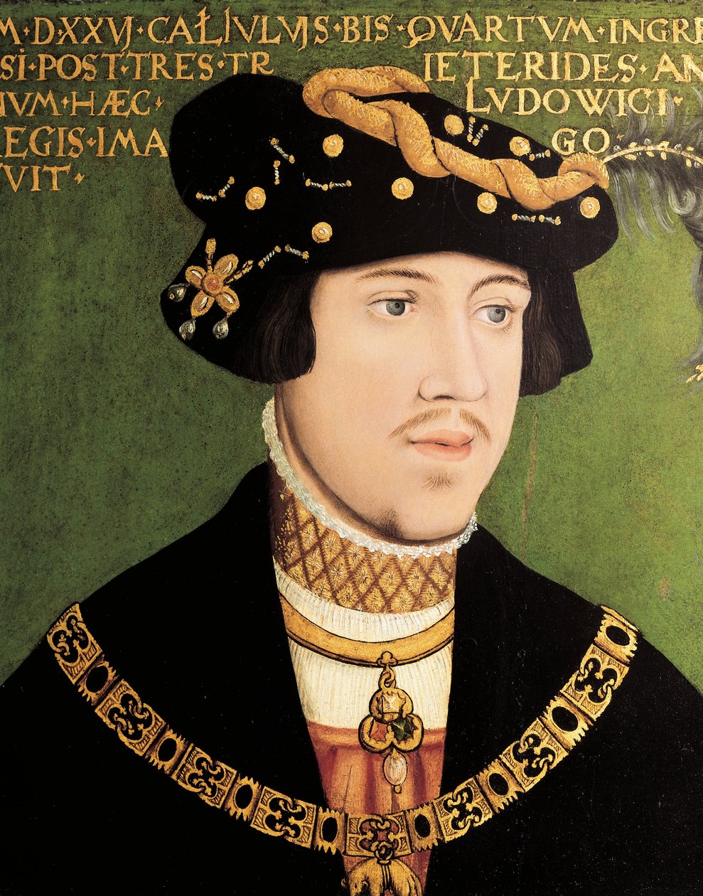 Portrait of Louis II of Hungary, King of Hungary, Bohemia and Croatia by European School