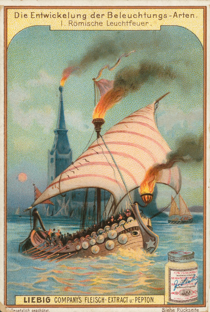 Roman Galleon by European School