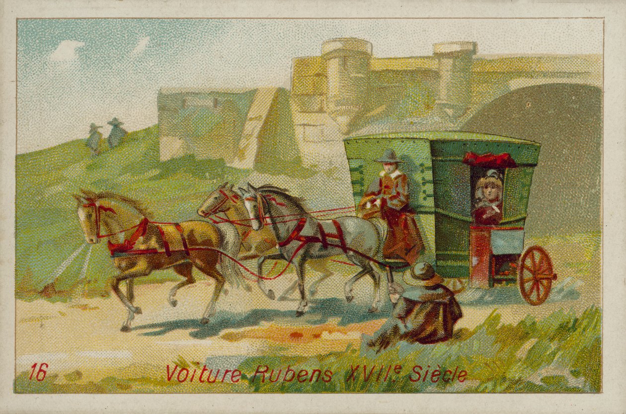 Rubens Carriage by European School