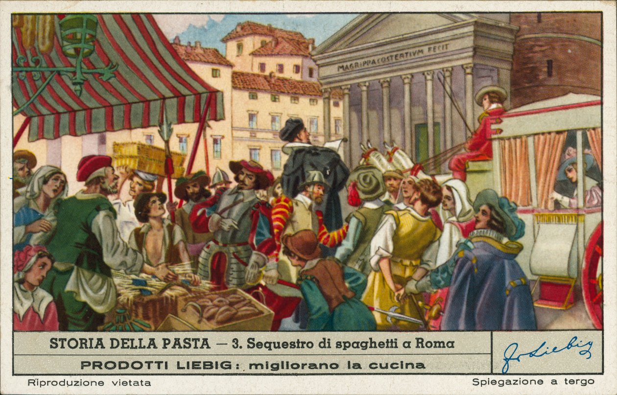 Seizure of Illegally Traded Spaghetti, Rome by European School