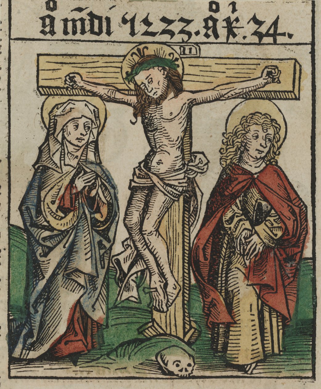 The Crucifixion, late 15th century by European School