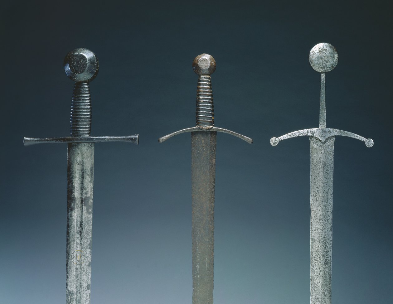 Three swords by European School