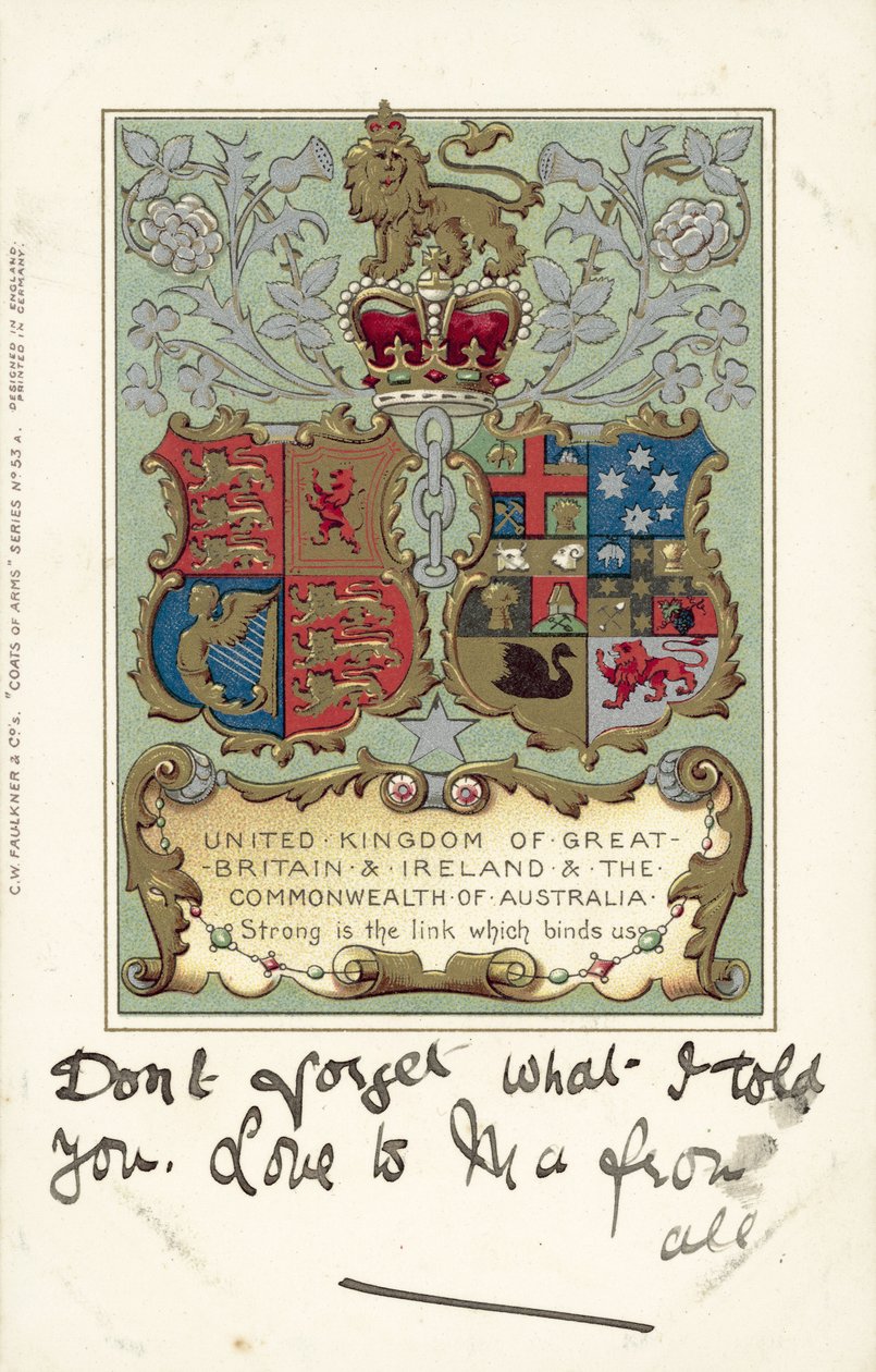 United Kingdom of Great Britain and Ireland, and The Commonwealth of Australia by European School