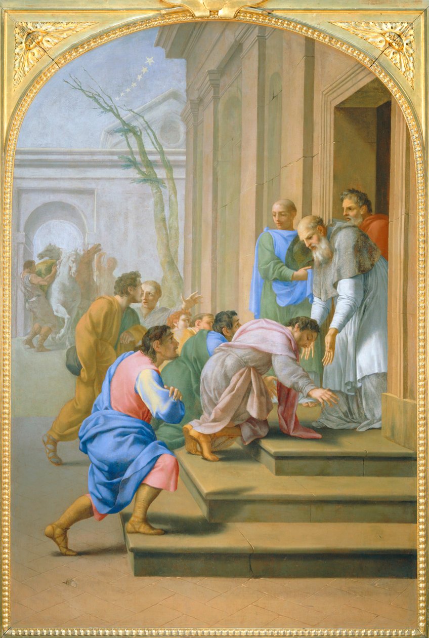 The Arrival of Saint Bruno in Grenoble at Saint Hugh