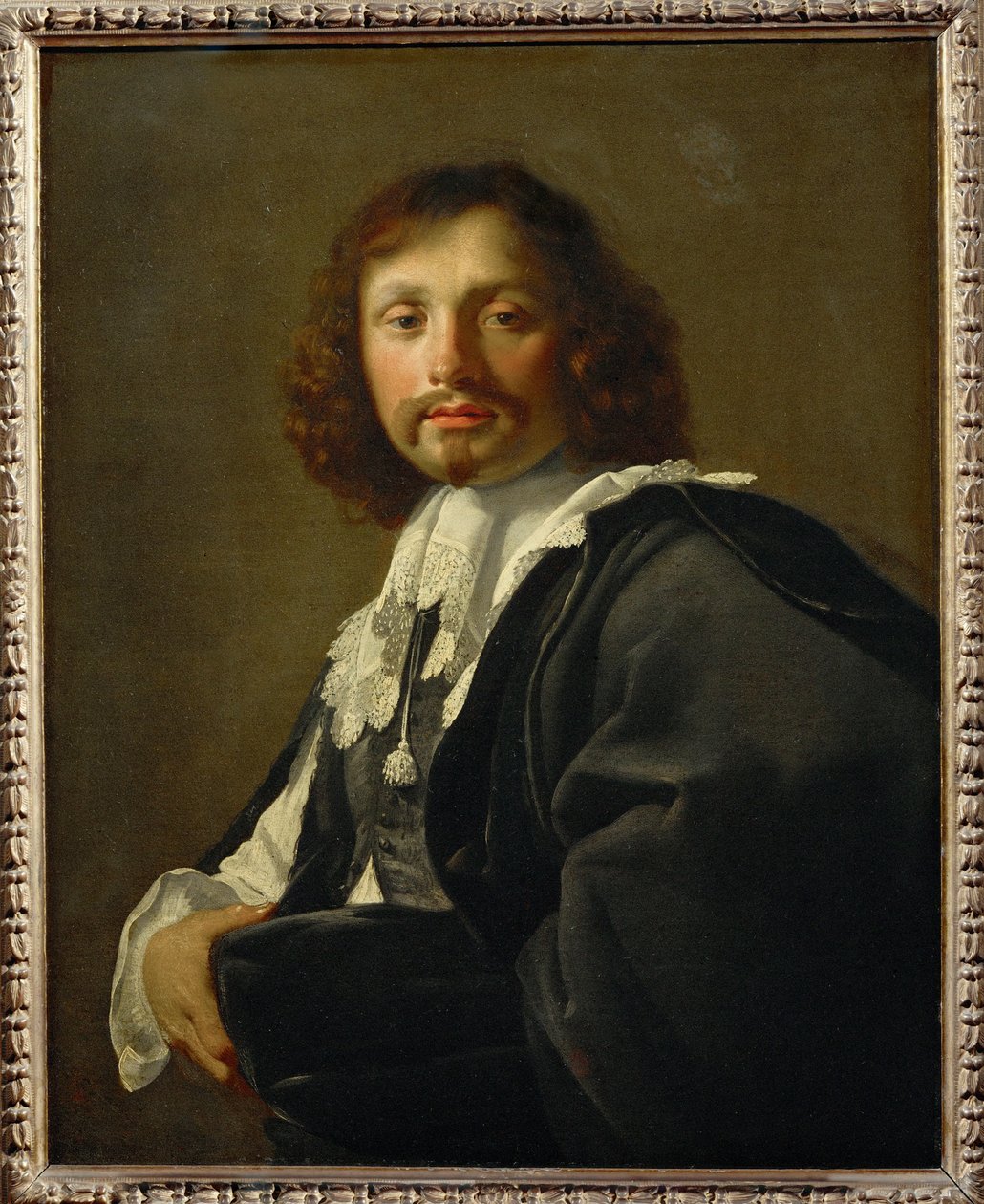 Male Portrait by Eustache Le Sueur