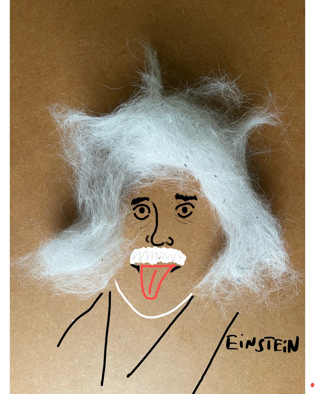 Albert Einstein by Evan Sklar