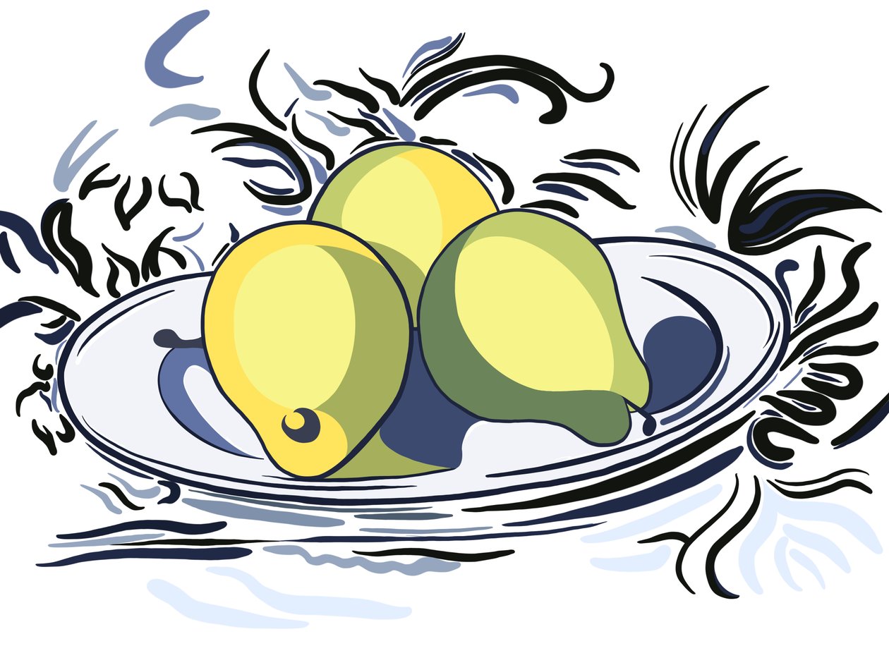 Cezanne’s Three Pears by Evan Sklar