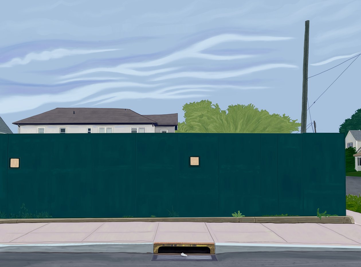 Construction Shed, Brooklyn by Evan Sklar