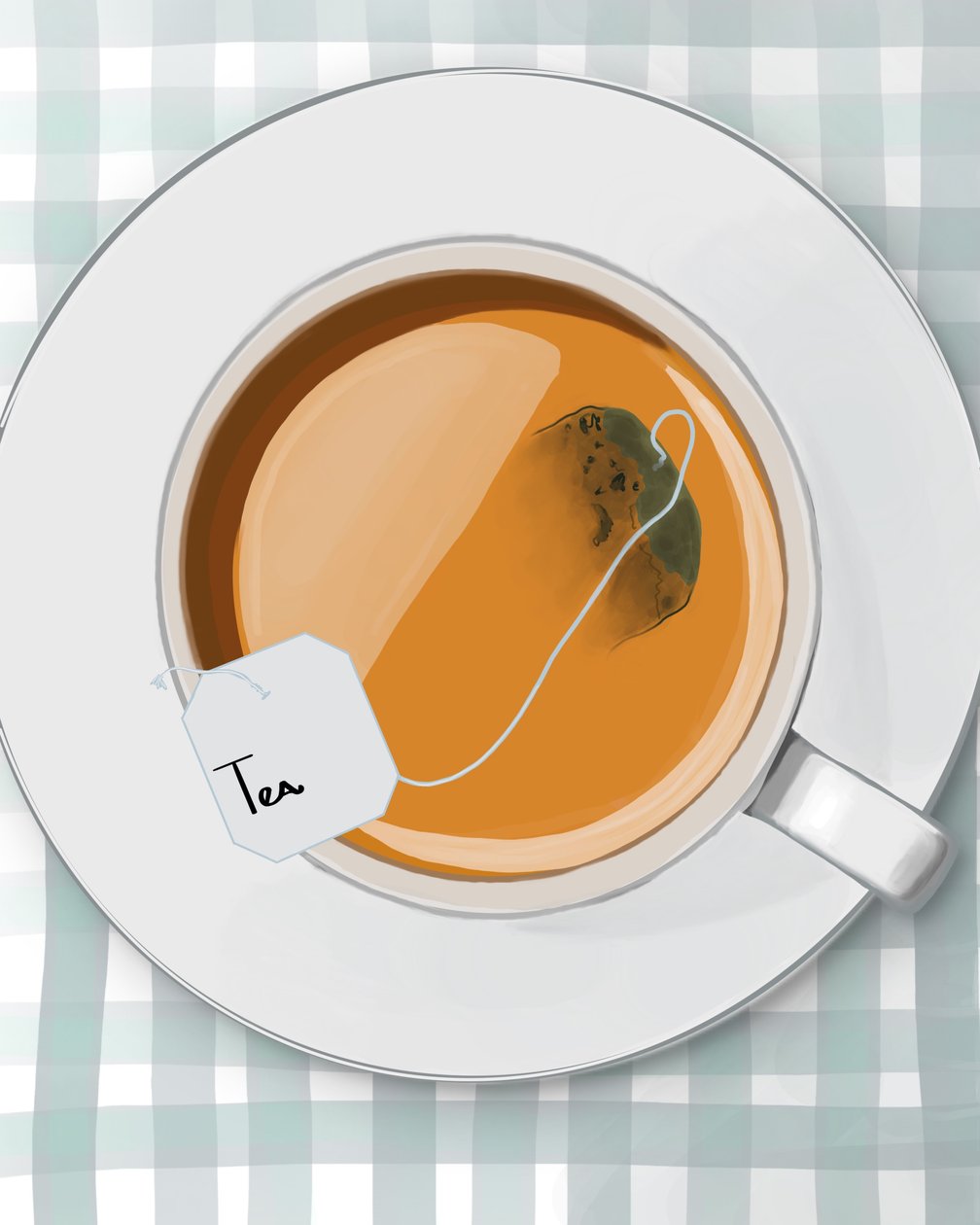 Cup of Tea, Brooklyn by Evan Sklar