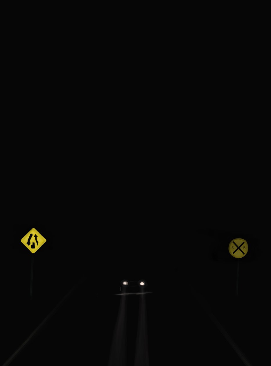 Driving The Road At Night #8, Brooklyn by Evan Sklar