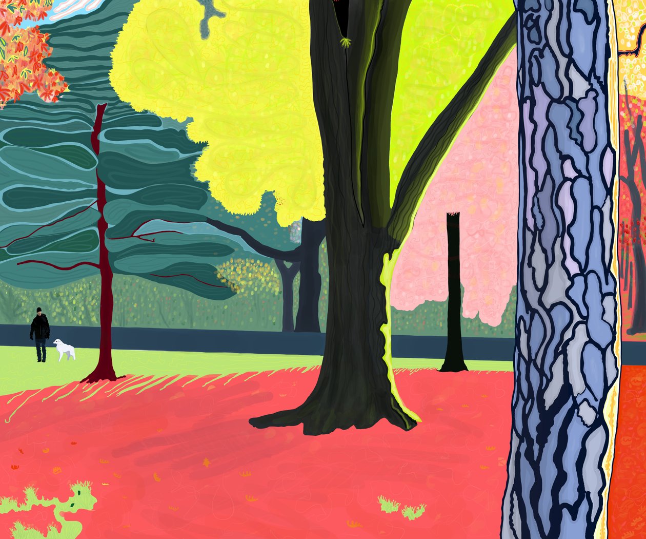 Fall, Prospect Park by Evan Sklar