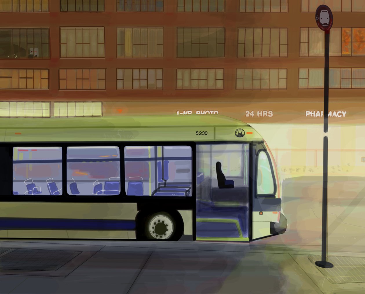 First Light, Union Square, Brooklyn by Evan Sklar