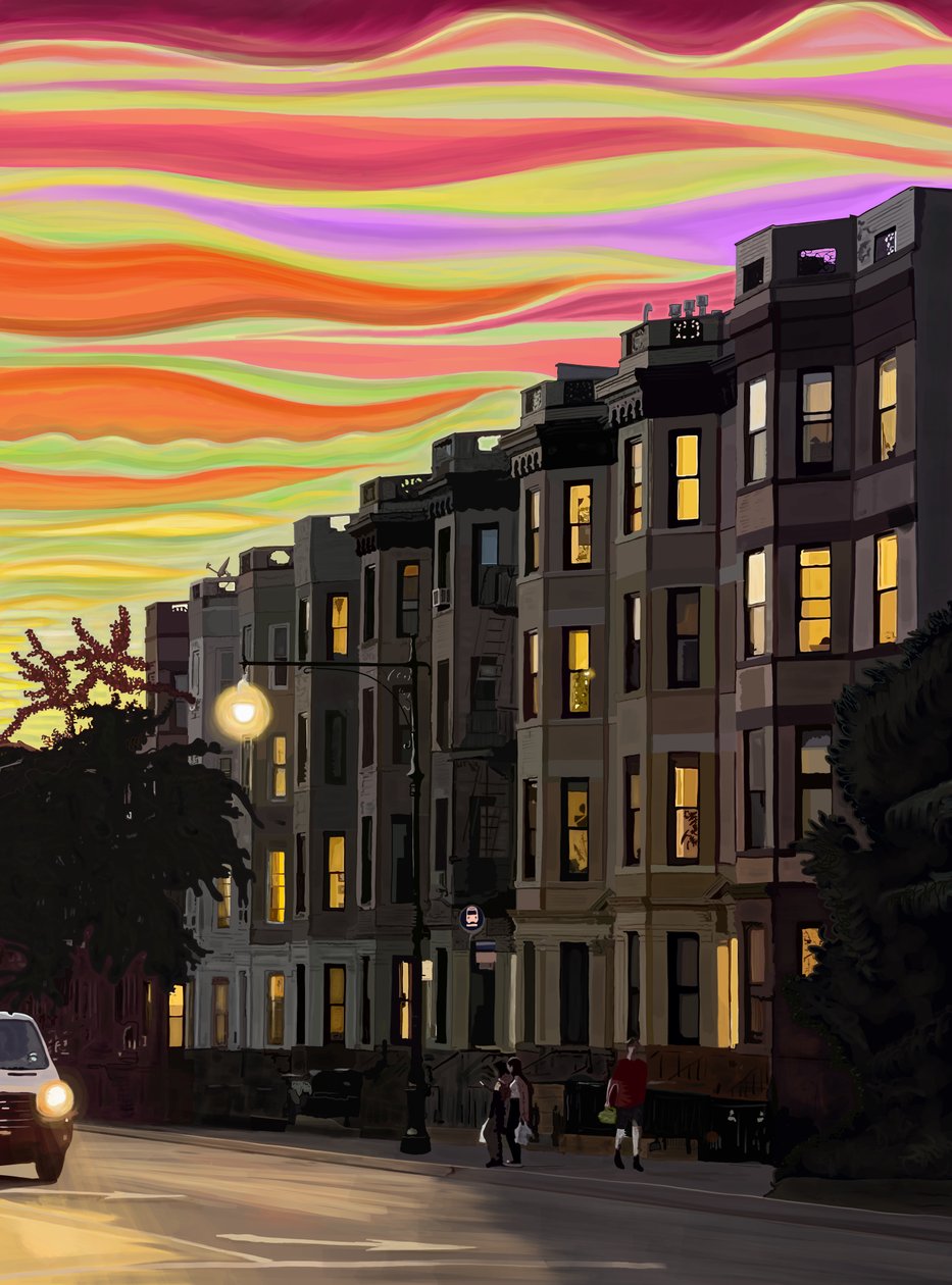 Ninth Street Nine A.M. by Evan Sklar
