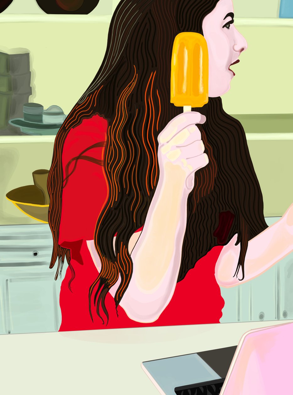 Orange Popsicle by Evan Sklar