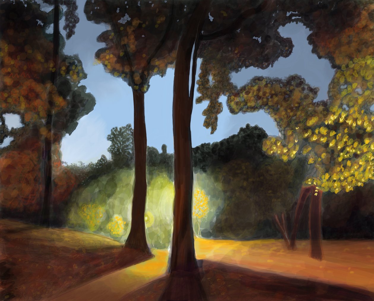 Prospect Park, First Light by Evan Sklar