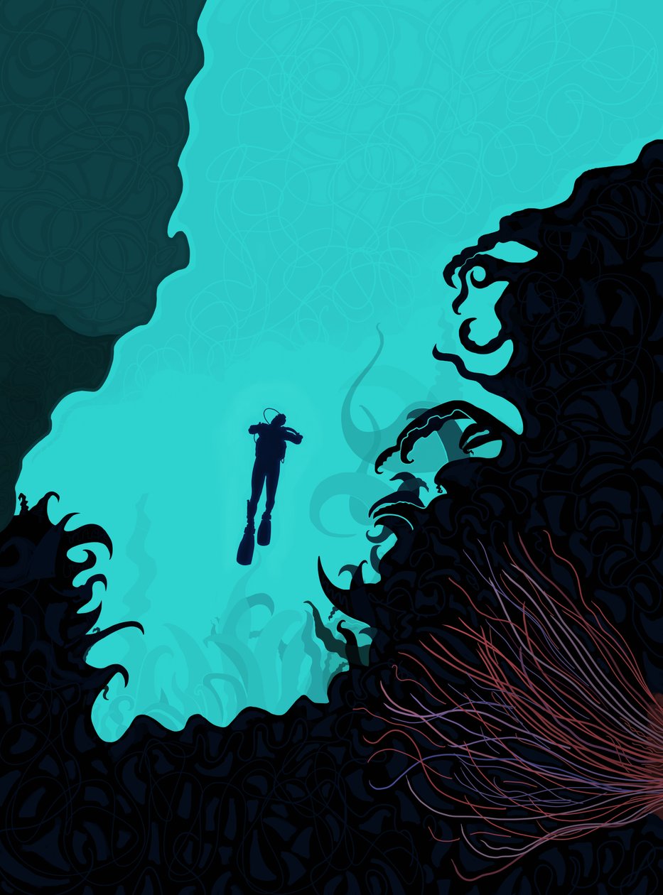 Scuba Diver by Evan Sklar